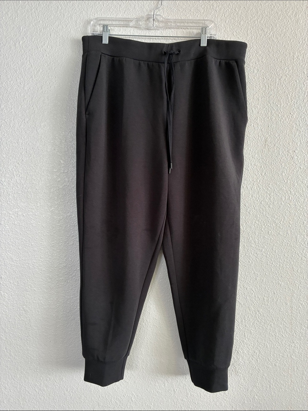Calia Black Jogger Sweatpants - Scuba Collection